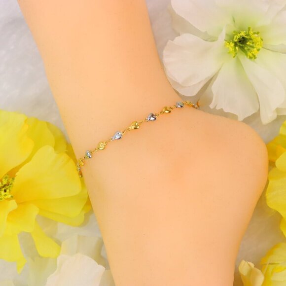 Minimalist Anklet, Sleek & Modern Design, Women’s Fashion, YC110382-A - Picture 8 of 10